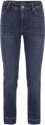 Schermo Slim-fit Flared Jeans-AA