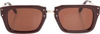 Les lunettes Soli D-Frame Sunglasses-AA