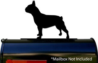 French Bulldog Dog Metal Mailbox Topper/Sign - Hardware Included