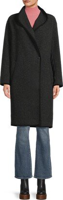 Wool Blend Car Coat-AA