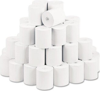 PM Company Single Ply Thermal Cash Register/POS Rolls 3 1/8 x 230 ft. White 50/CT 05214