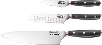 Cuisine::pro Iconix Starter Knife Set, 3 Piece