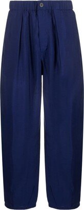 Mid-Rise Tapered Trousers-BU