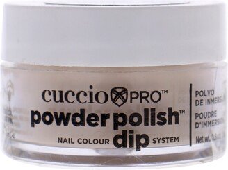 Pro Powder Polish Nail Colour Dip System - Amaretto Cream Tan by Cuccio Colour for Women - 0.5 oz Nail Powder