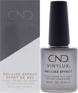 Vinylux Nail Polish - Gel Like Effect Top Coat by for Women - 0.5 oz Nail Polish