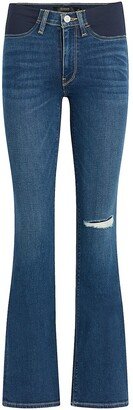 Nico Mid-Rise Bootcut Maternity Jeans