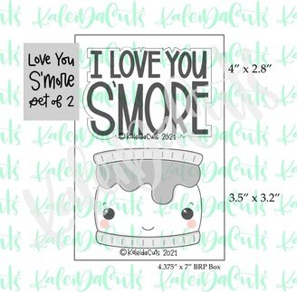 Love You S'more Set Of 2 Cookie Cutters