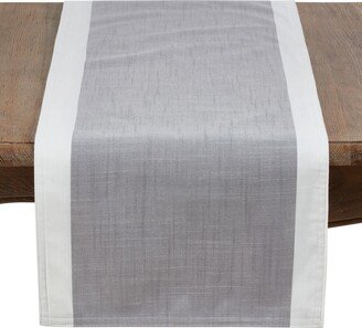 Saro Lifestyle Table Runner with Banded Border, 54