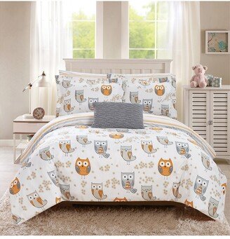 Mottled Reversible Bed In A Bag Comforter Set