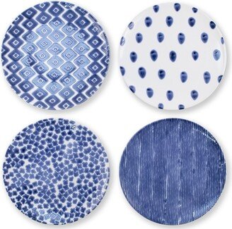 Santorini Assorted Dinner Plates - Set of 4