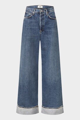 Dame High-Rise Wide Leg Jean in Control