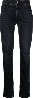 Mid-Rise Skinny Jeans-BW