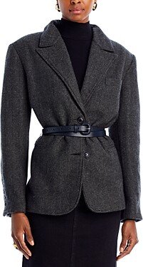 Lucas Belted Suiting Jacket