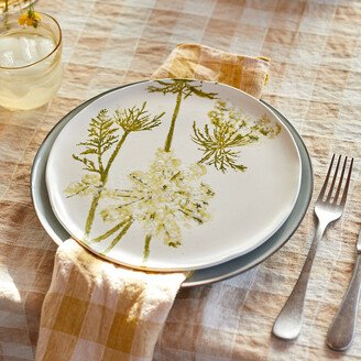 Queen Anne's Lace Ceramic Salad Plate