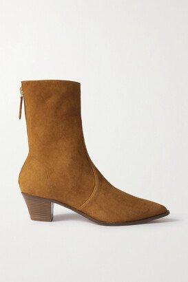 Brunswick 45 Suede Ankle Boots - Brown