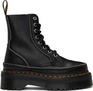 Black Jadon Zip Boots