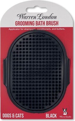 Pet Bath Brush by Warren London | Pet Bathing Brush for Applying Dog Shampoo or Hydrating Butter | Two Colors