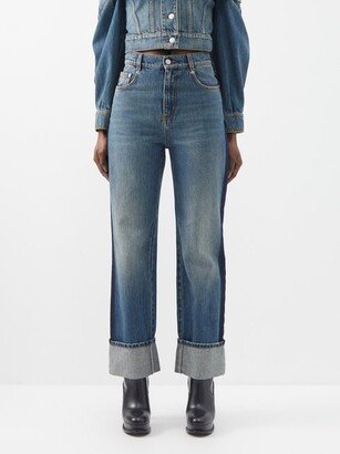 Turned-up Cuff Boyfriend Jeans