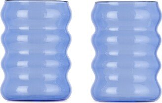Sophie Lou Jacobsen Blue Small Ripple Cup Set