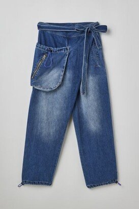 FRIED RICE Denim Wrap Pant