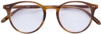 Clune round-frame tortoiseshell glasses