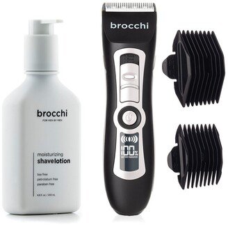 Sebastian Brocchi Brocchi Electric Trimmer & Moisturizing Shave Lotion Bundle