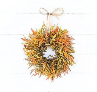 Fall Wreath-Fall Home Decor-Fall Rustic Boho Front Door Wreath-Cottagecore-Farmhouse Décor-Autumn Wreath-Door Hanger