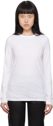 White 'The Slub' Long Sleeve T-Shirt