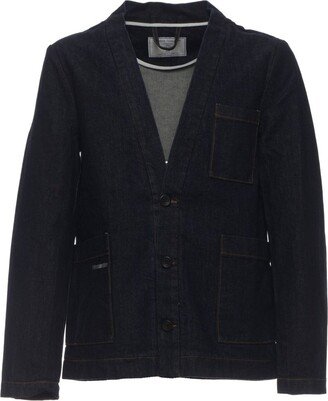 Smock Denim Blazer