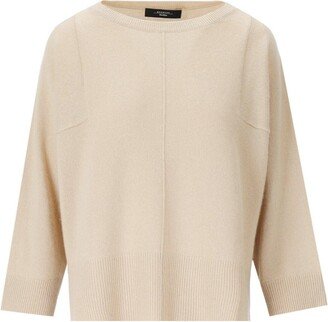 Crewneck Long-sleeved Jumper-CL