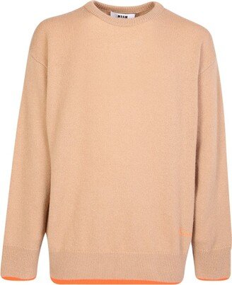 Crewneck Knit Jumper-AE