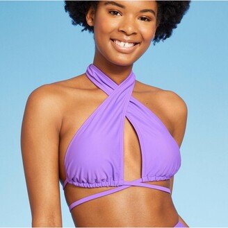 Women' Cro Next Multi-Way Bikini Top Purple XS