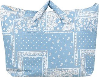 Duffel Bags Pastel Blue