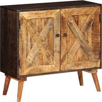 Sideboard Solid Mango Wood 33.5x11.8x29.5