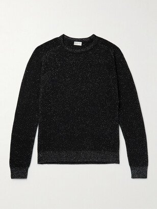 Metallic Wool-Blend Sweater