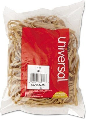 Universal Office UNIVERSAL Rubber Bands Size 33 3-1/2 x 1/8 160 Bands/1/4lb Pack 00433
