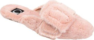 Faux Fur Eara Slipper (Blush) Women's Shoes