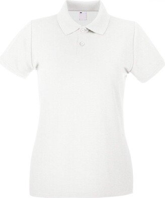 Universal Textiles Fitted Short Sleeve Casual Polo Shirt