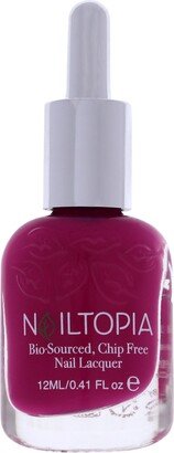 Bio-Sourced Chip Free Nail Lacquer - Spill The Juice by Nailtopia for Women - 0.41 oz Nail Polish