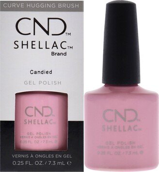 Shellac Nail Color - Candied by for Women - 0.25 oz Nail Polish