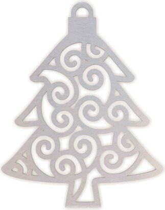 Metal Christmas Tree Ornament, Cutout, Wall Art, Home Decor, Hanging, Unfinished Ready To Paint