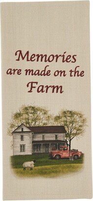 Park Designs Memories On Farm Dishtowel