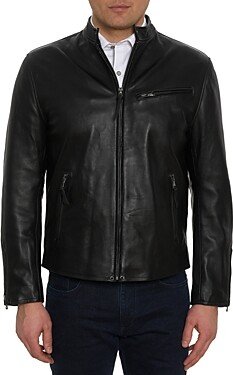 Kilburn Leather Bomber Jacket