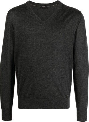 cashmere V-neck jumper