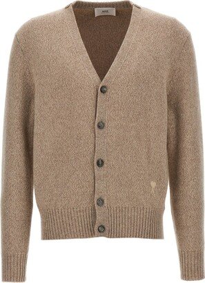 Paris de Coeur V-Neck Knitted Cardigan