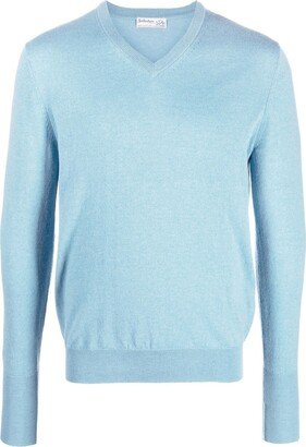 V-neck cashmere jumper-AI