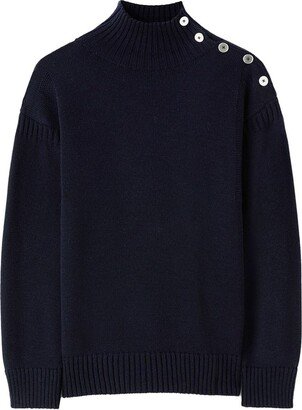 Decorative-buttons jumper