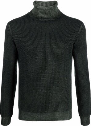 Merino Roll Neck Jumper-AA