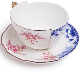 Hybrid Zenobia teacup with saucer