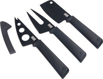 Colori+ Cheese Knife Set of 3, Graphite